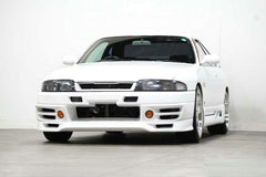 Nissan R33 Skyline GTST Series 1 1993 1994 1995 1996 with Aftermarket Parts - TRIAL Style Front Bumper Carbon Fiber / FRP from EPR USA