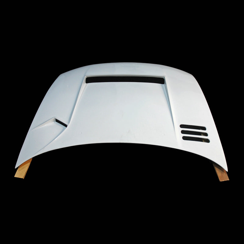 Nissan R33 Skyline GTR 1995 1996 1997 1998 with Aftermarket Parts - TS Style Hood Carbon Fiber / FRP from EPR USA