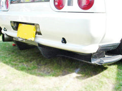 Nissan R32 Skyline GTR 1989 1990 1991 1992 1993 1994 & R32 Skyline GTS 1989 1990 1991 1992 1993 1994 with Aftermarket Parts - TS Style Rear Diffuser Carbon Fiber / FRP from EPR USA