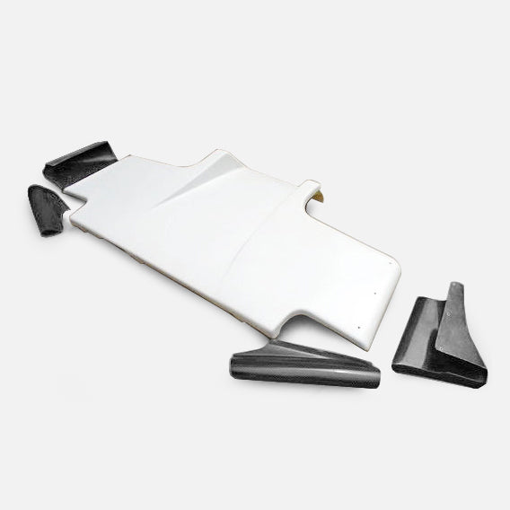 Nissan R32 Skyline GTR 1989 1990 1991 1992 1993 1994 & R32 Skyline GTS 1989 1990 1991 1992 1993 1994 with Aftermarket Parts - TS Style Rear Diffuser Carbon Fiber / FRP from EPR USA