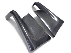 Nissan R32 Skyline GTR 1989 1990 1991 1992 1993 1994 with Aftermarket Parts - TS Style Rear Spat Aprron Carbon Fiber / FRP from EPR USA