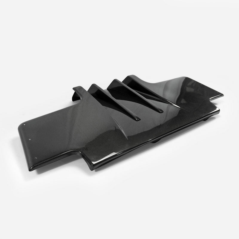 Nissan R32 Skyline GTR 1989 1990 1991 1992 1993 1994 & R32 Skyline GTS 1989 1990 1991 1992 1993 1994 with Aftermarket Parts - TS V2 Style Rear Diffuser Carbon Fiber / FRP from EPR USA