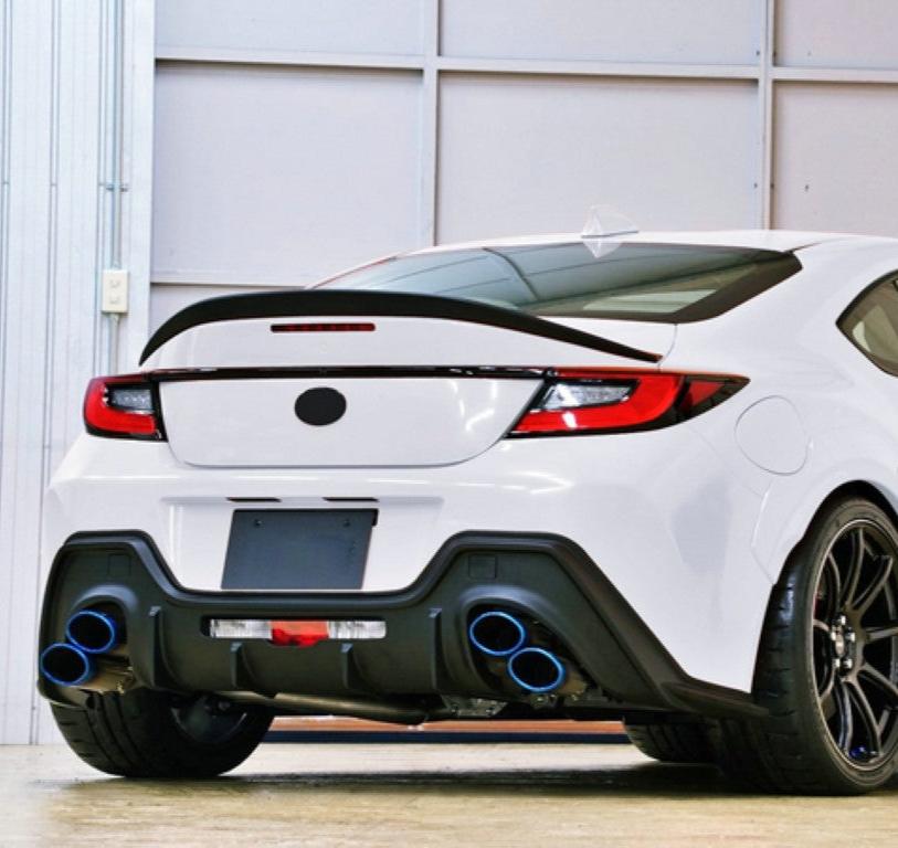 Toyota GR86 ZN8 2022 2023 2024 with Aftermarket Parts - TMS Style Rear Diffuser Carbon Fiber / FRP from EPR USA