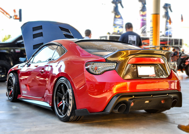 Toyota GT86 86 TRD GT SE Base 2017 2018 2019 2020 & Scion FR-S FRS 2013 2014 2015 2016 & Subaru BRZ TS Limited Premium 2013 2014 2015 2016 2017 2018 2019 2020 with Aftermarket Parts - VF Style Front Fender Carbon Fiber / FRP from EPR USA