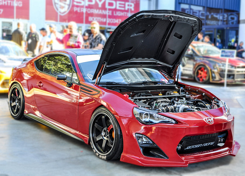 Toyota GT86 86 TRD GT SE Base 2017 2018 2019 2020 & Scion FR-S FRS 2013 2014 2015 2016 & Subaru BRZ TS Limited Premium 2013 2014 2015 2016 2017 2018 2019 2020 with Aftermarket Parts - VF Style Front Fender Carbon Fiber / FRP from EPR USA