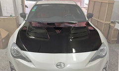 Toyota GT86 86 TRD GT SE Base 2017 2018 2019 2020 & Scion FR-S FRS 2013 2014 2015 2016 & Subaru BRZ TS Limited Premium 2013 2014 2015 2016 2017 2018 2019 2020 with Aftermarket Parts - VRS Style Hood without water blocking plate & Hood with water blocking plate Carbon Fiber / FRP from EPR USA