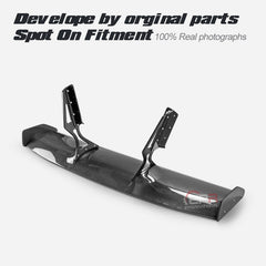 Toyota GT86 86 TRD GT SE Base 2017 2018 2019 2020 & Scion FR-S FRS 2013 2014 2015 2016 & Subaru BRZ TS Limited Premium 2013 2014 2015 2016 2017 2018 2019 2020 with Aftermarket Parts - RB Style Rear Spoiler Carbon Fiber / FRP from EPR USA