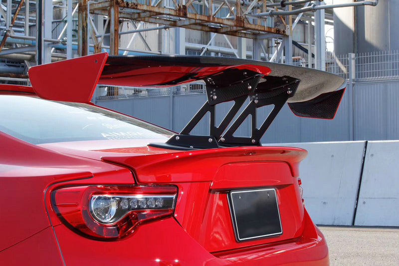 Toyota GT86 86 TRD GT SE Base 2017 2018 2019 2020 & Scion FR-S FRS 2013 2014 2015 2016 & Subaru BRZ TS Limited Premium 2013 2014 2015 2016 2017 2018 2019 2020 with Aftermarket Parts - VTX2 Style Rear Spoiler Carbon Fiber / FRP from EPR USA