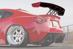 Toyota GT86 86 TRD GT SE Base 2017 2018 2019 2020 & Scion FR-S FRS 2013 2014 2015 2016 & Subaru BRZ TS Limited Premium 2013 2014 2015 2016 2017 2018 2019 2020 with Aftermarket Parts - VTX2 Style Rear Spoiler Carbon Fiber / FRP from EPR USA