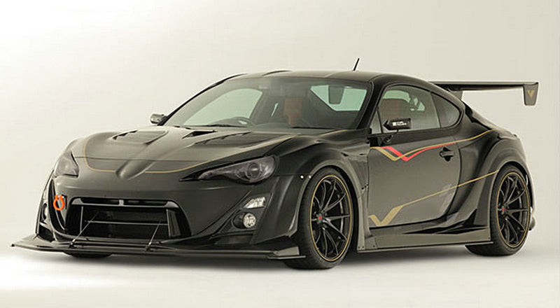 Toyota GT86 86 TRD GT SE Base 2017 2018 2019 2020 & Scion FR-S FRS 2013 2014 2015 2016 & Subaru BRZ TS Limited Premium 2013 2014 2015 2016 2017 2018 2019 2020 with Aftermarket Parts - VRS Style Side Skirts Carbon Fiber / FRP from EPR USA