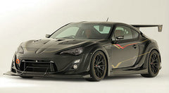 Toyota GT86 86 TRD GT SE Base 2017 2018 2019 2020 & Scion FR-S FRS 2013 2014 2015 2016 & Subaru BRZ TS Limited Premium 2013 2014 2015 2016 2017 2018 2019 2020 with Aftermarket Parts - VRS Style Side Skirts Carbon Fiber / FRP from EPR USA