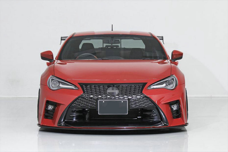 Toyota GT86 86 TRD GT SE Base 2017 2018 2019 2020 & Scion FR-S FRS 2013 2014 2015 2016 & Subaru BRZ TS Limited Premium 2013 2014 2015 2016 2017 2018 2019 2020 with Aftermarket Parts - Lexus Style Front Bumper & Lip FRP from EPR USA