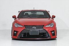 Toyota GT86 86 TRD GT SE Base 2017 2018 2019 2020 & Scion FR-S FRS 2013 2014 2015 2016 & Subaru BRZ TS Limited Premium 2013 2014 2015 2016 2017 2018 2019 2020 with Aftermarket Parts - Lexus Style Front Bumper & Lip FRP from EPR USA