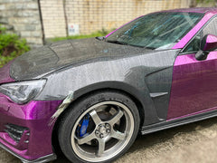 Toyota GT86 86 TRD GT SE Base 2017 2018 2019 2020 & Scion FR-S FRS 2013 2014 2015 2016 & Subaru BRZ TS Limited Premium 2013 2014 2015 2016 2017 2018 2019 2020 with Aftermarket Parts - EPA2 Style Front Fender Carbon Fiber / FRP from EPR USA