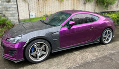 Toyota GT86 86 TRD GT SE Base 2017 2018 2019 2020 & Scion FR-S FRS 2013 2014 2015 2016 & Subaru BRZ TS Limited Premium 2013 2014 2015 2016 2017 2018 2019 2020 with Aftermarket Parts - EPA2 Style Front Fender Carbon Fiber / FRP from EPR USA