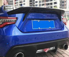 Toyota GT86 86 TRD GT SE Base 2017 2018 2019 2020 & Scion FR-S FRS 2013 2014 2015 2016 & Subaru BRZ TS Limited Premium 2013 2014 2015 2016 2017 2018 2019 2020 with Aftermarket Parts - AB Style Rear Spoiler Carbon Fiber FRP from EPR USA