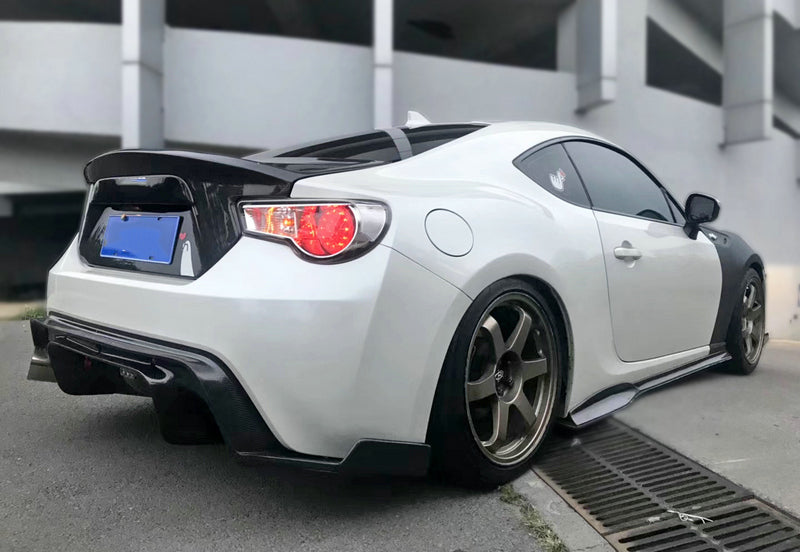 Toyota GT86 86 TRD GT SE Base 2017 2018 2019 2020 & Scion FR-S FRS 2013 2014 2015 2016 & Subaru BRZ TS Limited Premium 2013 2014 2015 2016 2017 2018 2019 2020 with Aftermarket Parts - EPA Style Trunk Carbon Fiber / FRPfrom EPR USA
