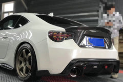 Toyota GT86 86 TRD GT SE Base 2017 2018 2019 2020 & Scion FR-S FRS 2013 2014 2015 2016 & Subaru BRZ TS Limited Premium 2013 2014 2015 2016 2017 2018 2019 2020 with Aftermarket Parts - EPA Style Trunk Carbon Fiber / FRPfrom EPR USA