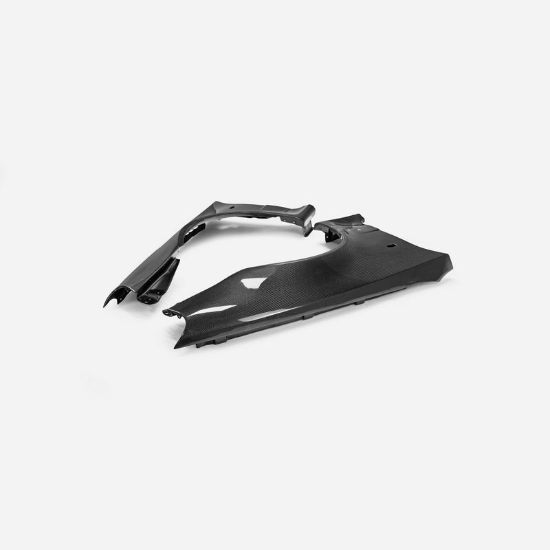 Nissan R34 GTR Base Nismo Z Tune S Tune R Tune V-Spec Tune Nur 1999 2000 2001 2002 2003 2004 with Aftermarket Parts - Z Tune Style Front Fender Carbon Fiber from EP Racing