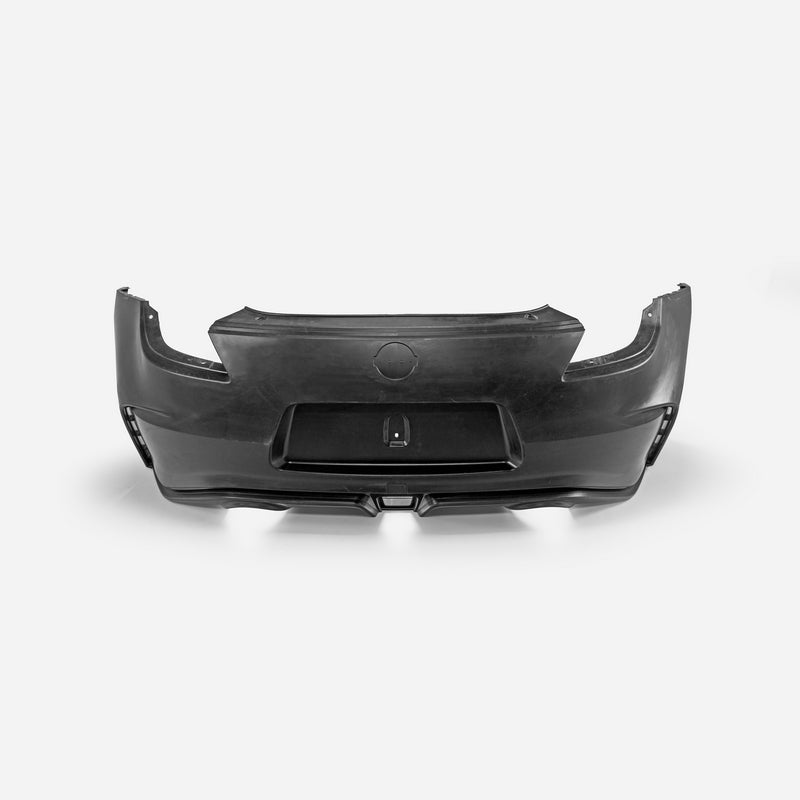 Nissan 370Z Sport Touring Base Fairlady Z Z34 Pre-Facelift 2009 2010 2011 & 370Z Sport Touring Base Fairlady Z Z34 Facelift 2012 Nissan 370Z Sport Touring Base Fairlady Z Z34 Pre-Facelift 2009 2010 2011 & 370Z Sport Touring Base Fairlady Z Z34 Facelift 2012 2013 2014 2015 2016 2017 2018 2019 2020 & Nismo V1 2009 2010 2011 & Nismo V2 2012 2013 2014 2015 2016 2017 2018 2019 2020 with Aftermarket Parts - Nismo Conversion Style Rear Bumper PP Polypropylene from EP Racing
