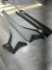 Aero Republic Lamborghini LP700 Upgrade SVJ Carbon Fiber Side Skirts