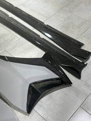 Aero Republic Lamborghini LP700 Upgrade SVJ Carbon Fiber Side Skirts