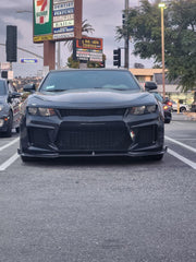 CMST Tuning Partial Carbon Fiber Front Bumper & Front Lip for Chevrolet Camaro 2016-2020