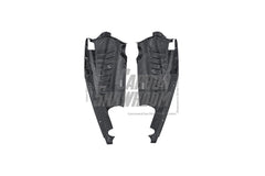 Ferrari 488 GTB 2016 2017 2018 2019 2020 with Aftermarket Parts - OEM 1:1 Style Engine Bay Kits Dry Pre-preg Carbon Fiber from Aero Republic
