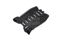 Ferrari 488 GTB & Spider 2016 2017 2018 2019 2020 with Aftermarket Parts - OEM 1:1 Style Engine Cover Dry Pre-preg Carbon Fiber from Aero Republic