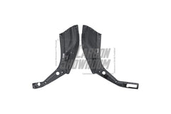 Ferrari 488 GTB & Spider 2016 2017 2018 2019 2020 with Aftermarket Parts - OEM 1:1 Style Replacement Front Trunk Side Panels Dry Pre-preg Carbon Fiber from Aero Republic