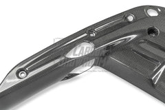 Ferrari SF90 Stradale & Spider 2021 2022 2023 2024 2025 with Aftermarket Parts - OEM 1:1 Style Replacement Engine Bay Panel Dry Pre-preg Carbon Fiber from Aero Republic