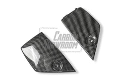 Ferrari SF90 Stradale & Spider 2021 2022 2023 2024 2025 with Aftermarket Parts - OEM 1:1 Style Replacement Engine Bay Panel Dry Pre-preg Carbon Fiber from Aero Republic