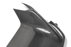 Ferrari SF90 Stradale & Spider 2021 2022 2023 2024 2025 with Aftermarket Parts - OEM 1:1 Style Replacement Front Center Intake Trim Pre-preg Carbon Fiber from Aero Republic
