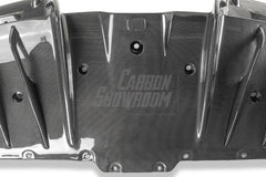 Ferrari SF90 Stradale & Spider 2021 2022 2023 2024 2025 with Aftermarket Parts - OEM 1:1 Style Replacement Rear Diffuser Pre-preg Carbon Fiber from Aero Republic
