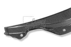 Ferrari SF90 Stradale & Spider 2021 2022 2023 2024 2025 with Aftermarket Parts - OEM 1:1 Style Replacement Front Bumper Corner Small Trim Pre-preg Carbon Fiber from Aero Republic