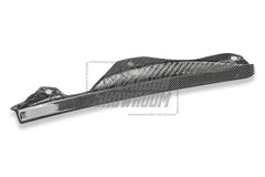 Ferrari SF90 Stradale & Spider 2021 2022 2023 2024 2025 with Aftermarket Parts - OEM 1:1 Style Replacement Front Bumper Corner Small Trim Pre-preg Carbon Fiber from Aero Republic