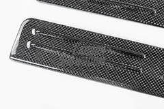 Ferrari SF90 Stradale & Spider 2021 2022 2023 2024 2025 with Aftermarket Parts - OEM 1:1 Style Door Sills Dry Pre-preg Carbon Fiber from Aero Republic