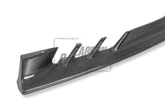 Ferrari SF90 Stradale & Spider 2021 2022 2023 2024 2025 with Aftermarket Parts - OEM 1:1 Style Replacement Front Lip Corners Pre-preg Carbon Fiber from Aero Republic