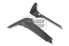 Ferrari SF90 Stradale &amp; Spider 2021 2022 2023 2024 2025 with Aftermarket Parts - OEM 1:1 Style Air Vent Covers Dry Pre-preg Carbon Fiber from Aero Republic
