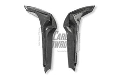 Ferrari SF90 Stradale &amp; Spider 2021 2022 2023 2024 2025 with Aftermarket Parts - OEM 1:1 Style Air Vent Covers Dry Pre-preg Carbon Fiber from Aero Republic