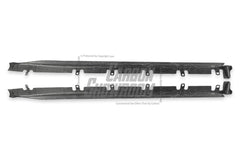 Ferrari SF90 Stradale & Spider 2021 2022 2023 2024 2025 with Aftermarket Parts - Add-on Side Skirts Dry Pre-preg Carbon Fiber from Aero Republic
