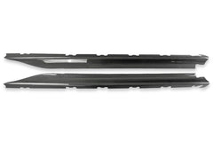 Ferrari SF90 Stradale & Spider 2021 2022 2023 2024 2025 with Aftermarket Parts - Add-on Side Skirts Dry Pre-preg Carbon Fiber from Aero Republic