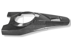Ferrari SF90 Stradale & Spider 2021 2022 2023 2024 2025 with Aftermarket Parts - OEM 1:1 Style Replacement Engine Bay Center Panel Dry Pre-preg Carbon Fiber from Aero Republic
