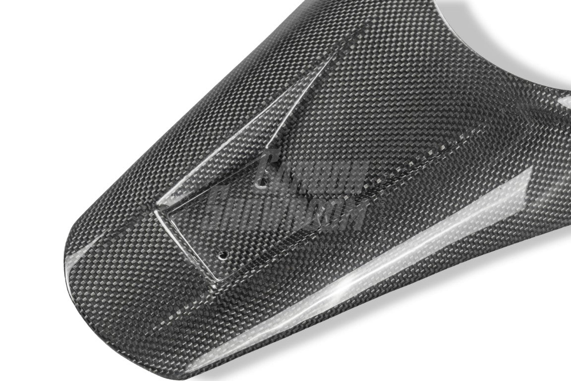 Ferrari SF90 Stradale & Spider 2021 2022 2023 2024 2025 with Aftermarket Parts - OEM 1:1 Style Replacement Engine Bay Center Panel Dry Pre-preg Carbon Fiber from Aero Republic