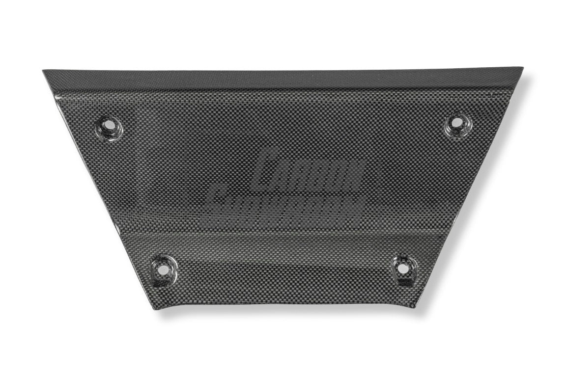 Ferrari SF90 Stradale & Spider 2021 2022 2023 2024 2025 with Aftermarket Parts - OEM 1:1 Style Replacement Engine Bay Firewall Panel Dry Pre-preg Carbon Fiber from Aero Republic
