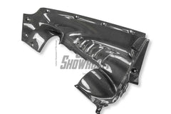 Ferrari SF90 Stradale & Spider 2021 2022 2023 2024 2025 with Aftermarket Parts - OEM 1:1 Style Replacement Engine Bay Side Panels Dry Pre-preg Carbon Fiber from Aero Republic