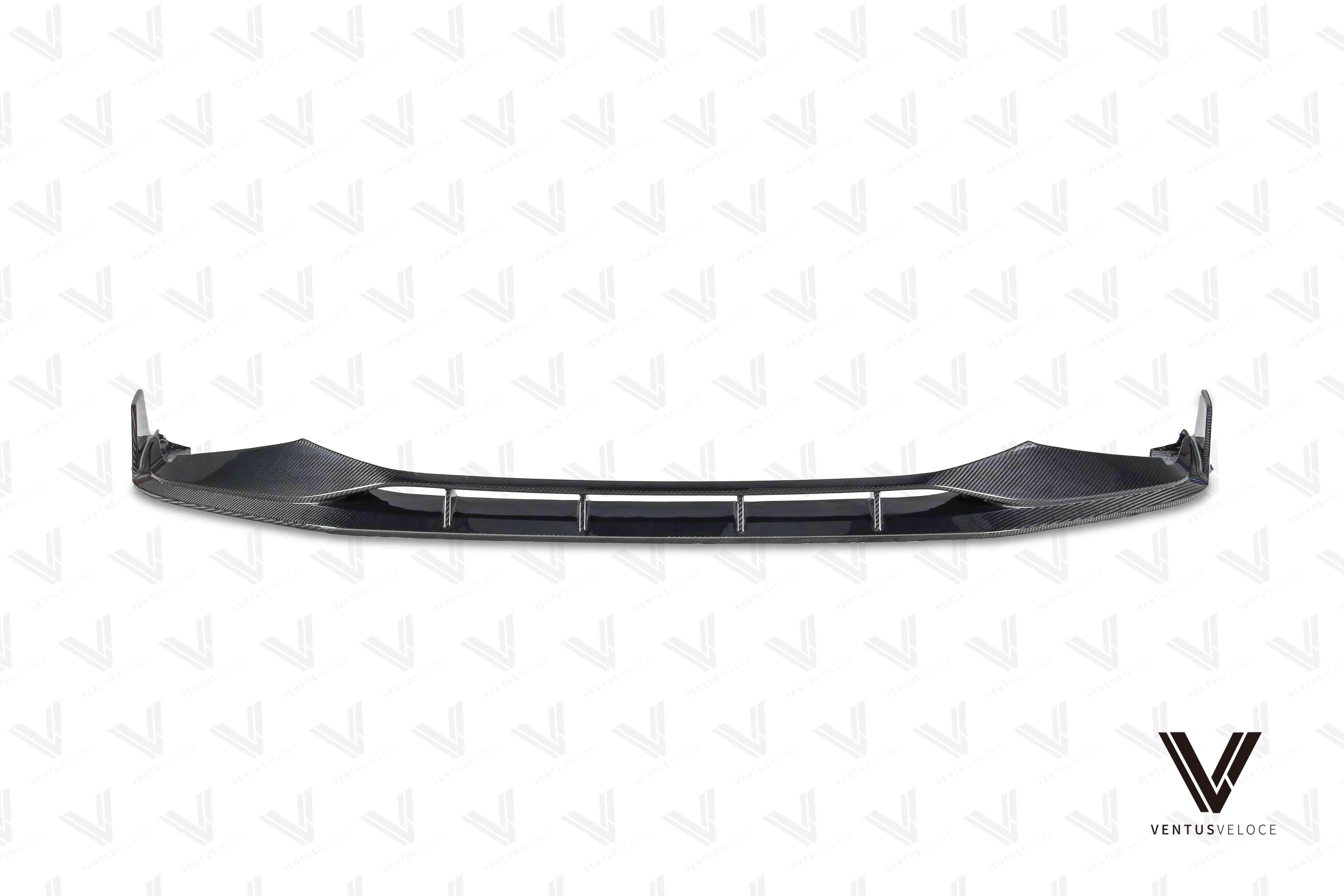 Audi RS6 & RS7 C8 2020-ON with Aftermarket Parts - Front Lip Carbon Fiber from Ventus Veloce