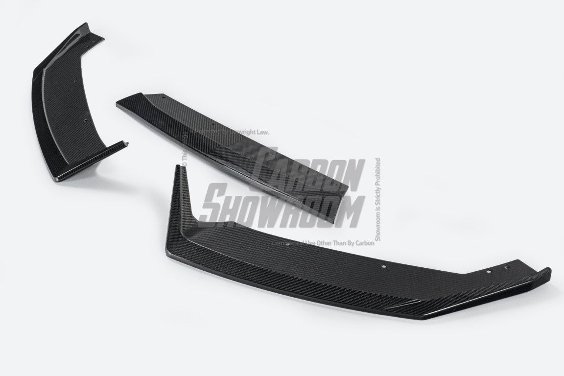 BMW M3 G80 G81 & M4 G82 G83 2021-ON with Aftermarket Parts - Front Lip Carbon Fiber from VTEN