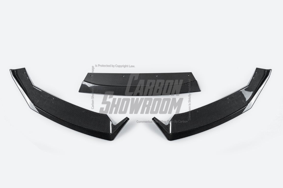BMW M3 G80 G81 & M4 G82 G83 2021-ON with Aftermarket Parts - Front Lip Carbon Fiber from VTEN