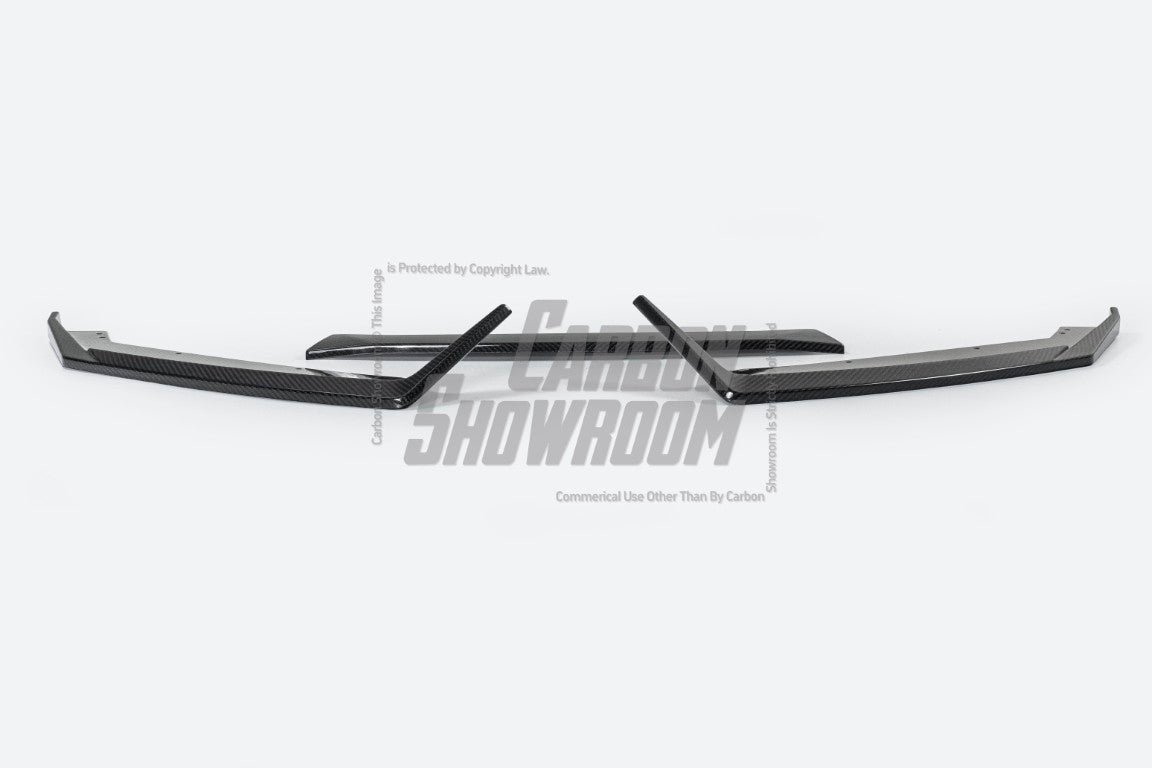 BMW M3 G80 G81 & M4 G82 G83 2021-ON with Aftermarket Parts - Front Lip Carbon Fiber from VTEN